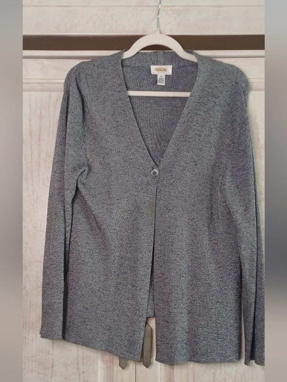 Talbots Petites Wool Blend Lightweight Cardigan